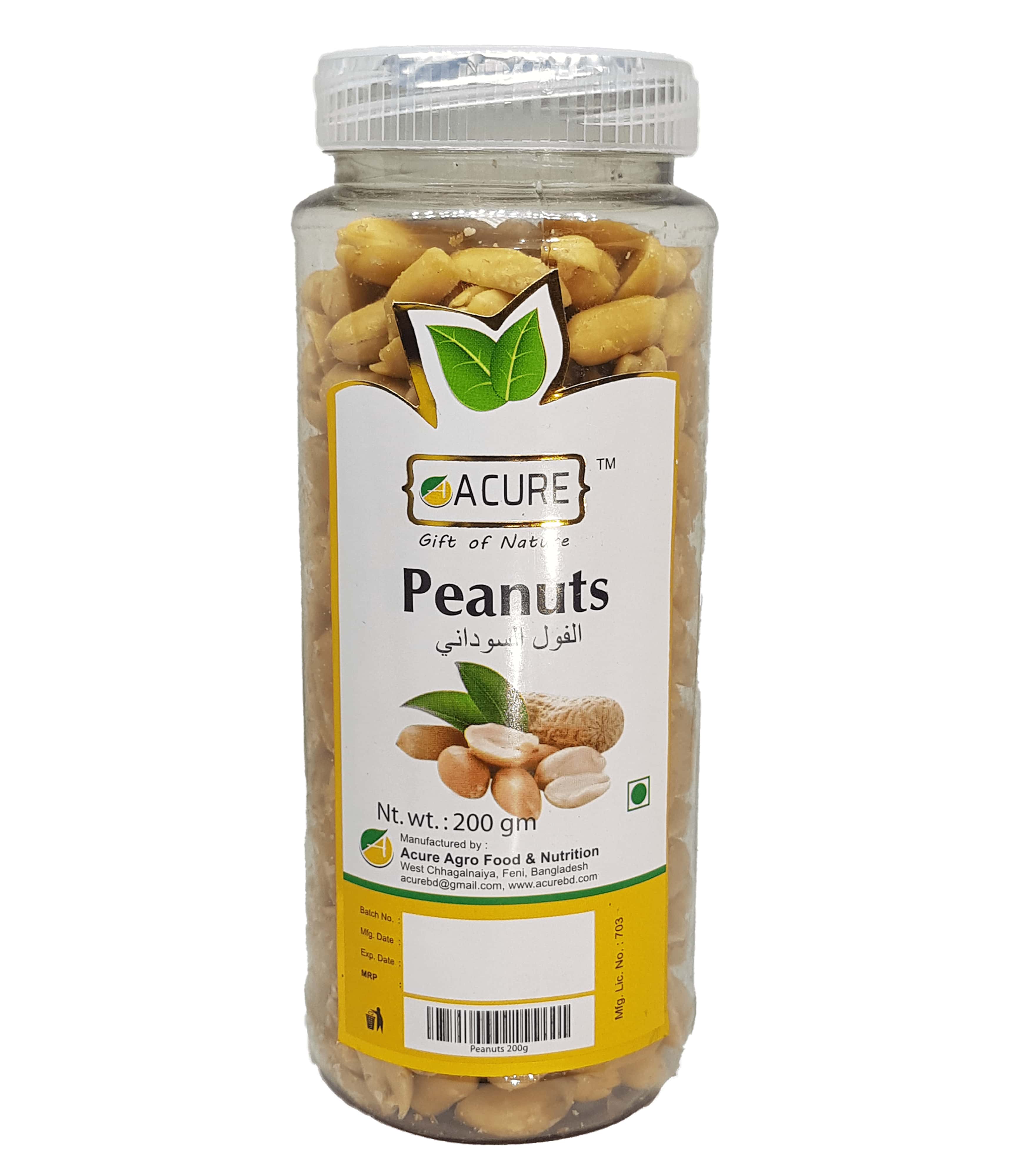 Acure Peanut ( China ) - 200gm